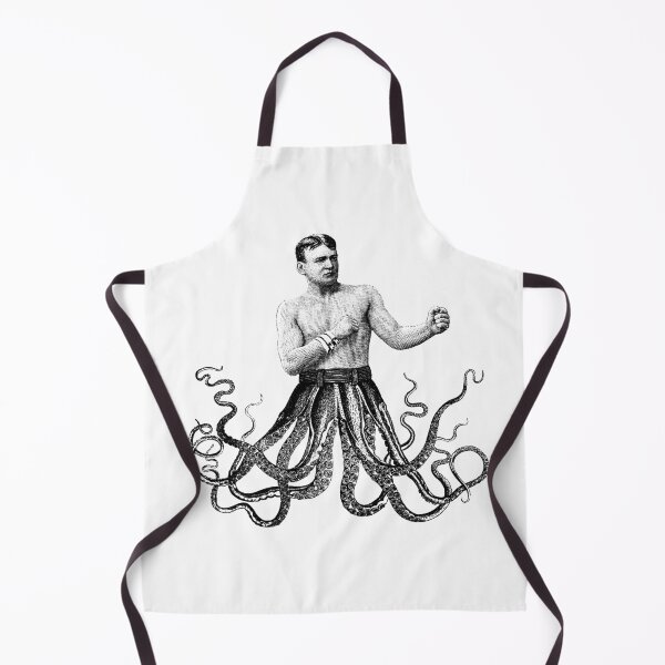 Item preview, Boxing octopus man designed and sold by monsterplanet.