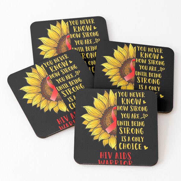 Item preview, Sunflower You Never Know How Strong You Are Hiv Aids Warrior designed and sold by rechardtee.