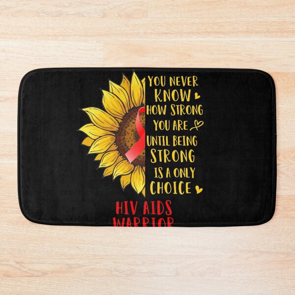 Item preview, Sunflower You Never Know How Strong You Are Hiv Aids Warrior designed and sold by rechardtee.