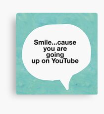 Youtube Canvas Print