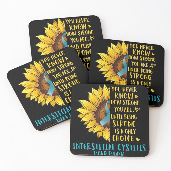 Item preview, Sunflower You Never Know How Strong You Are Interstitial Cystitis Warrior designed and sold by rechardtee.