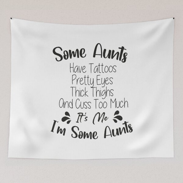 Item preview, Some Aunts Cuss Too Much Funny Auntie Gifts Aunt T-Shirt designed and sold by BanBay.