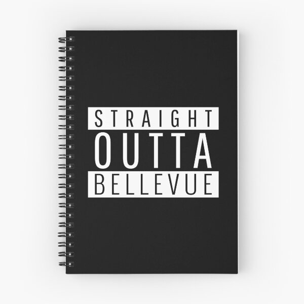 Item preview, Straight Outta Bellevue Washington designed and sold by Teelogic.