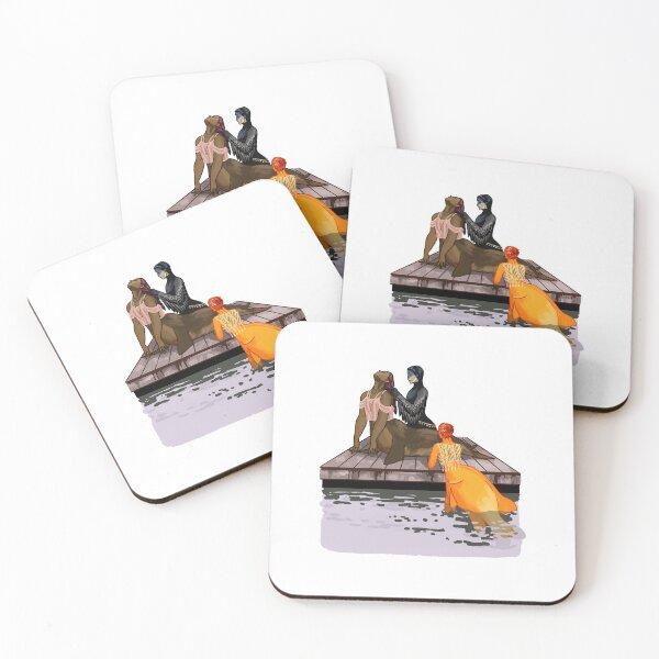 Item preview, SoCal Gal Pals on White designed and sold by thistleandspade.