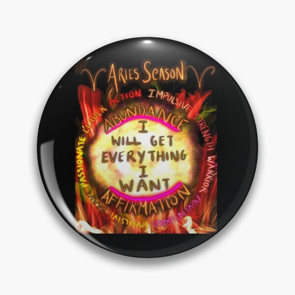 Item preview, Aries season affirmation  designed and sold by Love-M-designs.