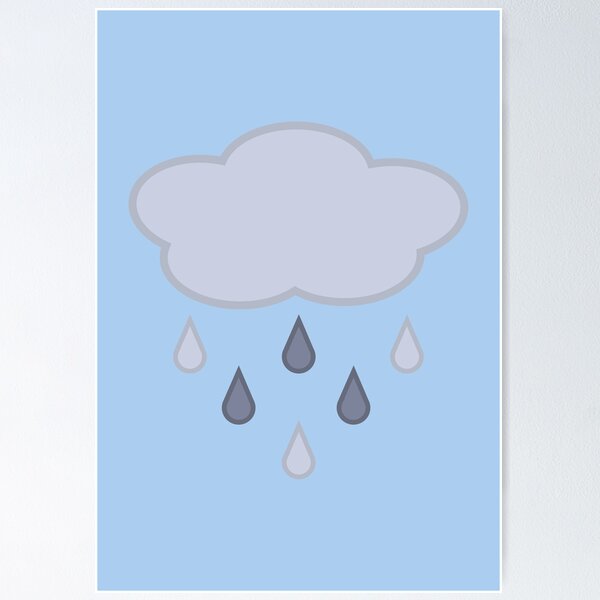 gratisography rain cloud with googles Poster for Sale by bhamero