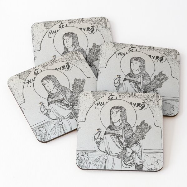 Item preview, St. Walburga  designed and sold by CoffeenVespers.