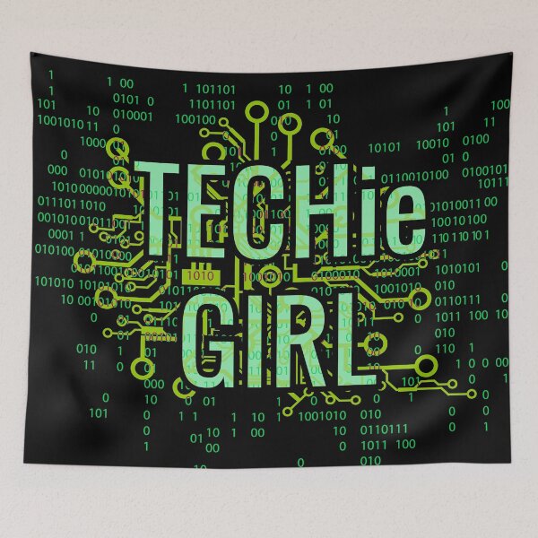 Item preview, TECHie GIRL Digital Green designed and sold by FutureImaging.