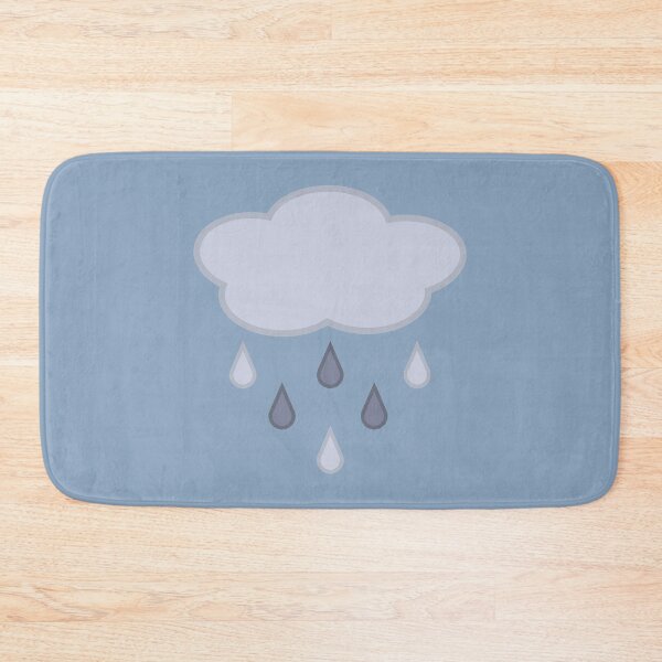 Item preview, Rainy Day Rain Cloud in Blue designed and sold by Kelly Leung.