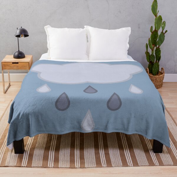 Item preview, Rainy Day Rain Cloud in Blue designed and sold by Kelly Leung.