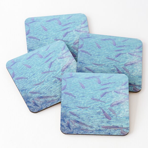 Item preview, Fishes in blue water with turquoise tint designed and sold by Photostacia.