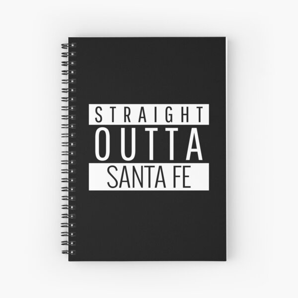 Item preview, Straight Outta Santa Fe New Mexico designed and sold by Teelogic.
