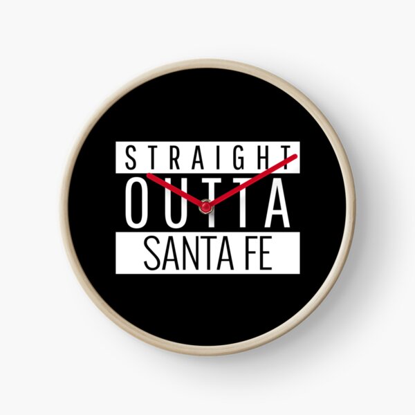 Item preview, Straight Outta Santa Fe New Mexico designed and sold by Teelogic.