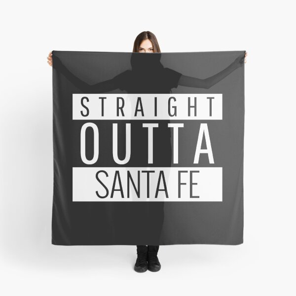Item preview, Straight Outta Santa Fe New Mexico designed and sold by Teelogic.