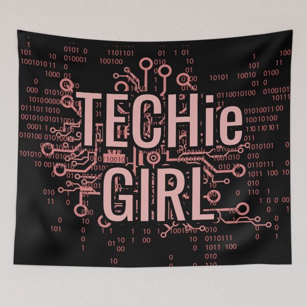 Item preview, TECHie GIRL Cyber Pink designed and sold by FutureImaging.