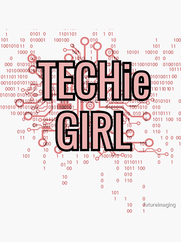 TECHie GIRL Cyber Pink by futureimaging