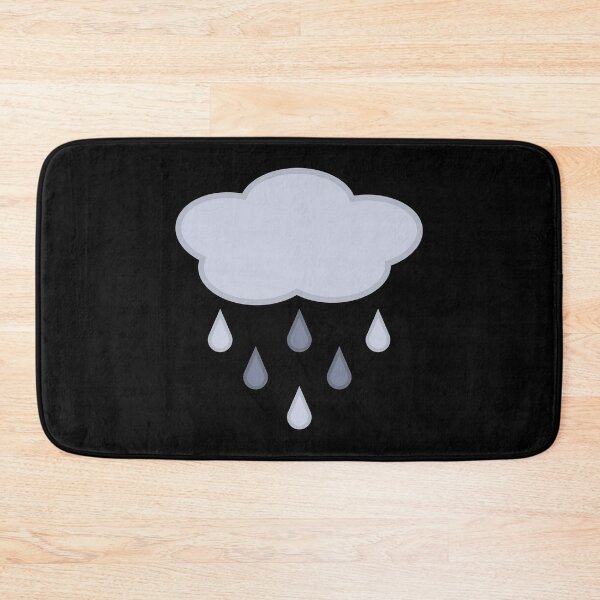 Item preview, Rainy Day Rain Cloud in Black designed and sold by Kelly Leung.
