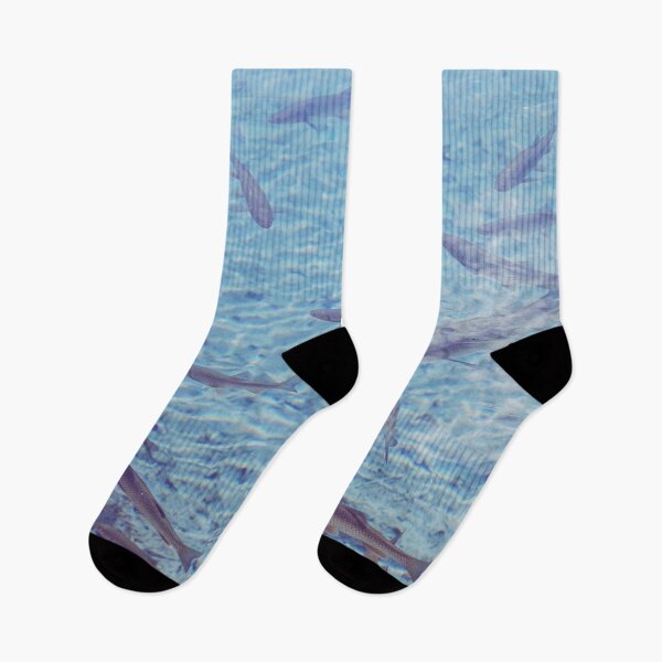 Item preview, Fishes in blue water with purple tint designed and sold by Photostacia.