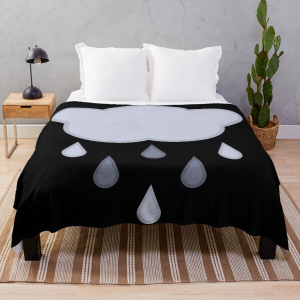 Item preview, Rainy Day Rain Cloud in Black designed and sold by Kelly Leung.