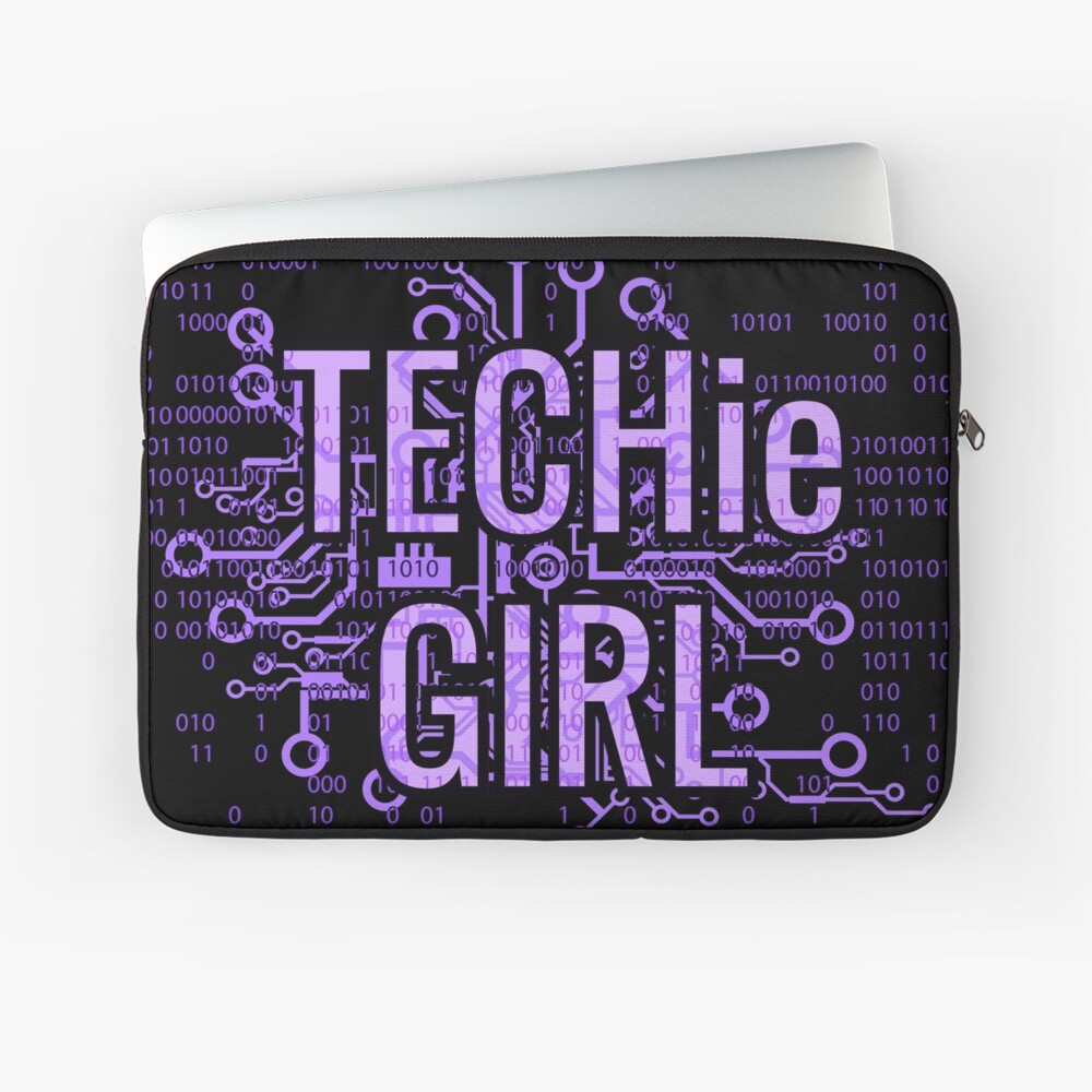 TECHie GIRL Cyber Purple Laptop Sleeve