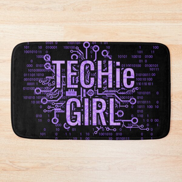 Item preview, TECHie GIRL Cyber Purple designed and sold by FutureImaging.