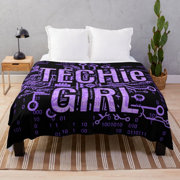 Item preview, TECHie GIRL Cyber Purple designed and sold by FutureImaging.