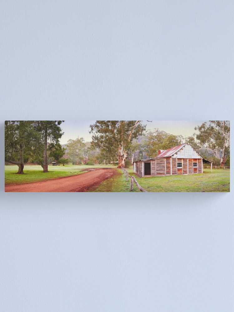 Thumbnail 1 of 3, Canvas Print, Frys Hut, Howqua Hills, Mansfield, Victoria designed and sold by Chockstone.