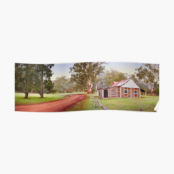 Frys Hut, Howqua Hills, Mansfield, Victoria Poster