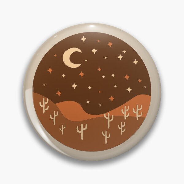Item preview, Night in Desert Circle Illustration  designed and sold by ArtStore20.