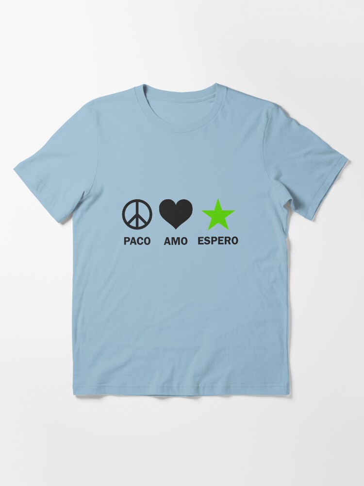Alternate view of Paco, Amo, Espero - Nigra Essential T-Shirt