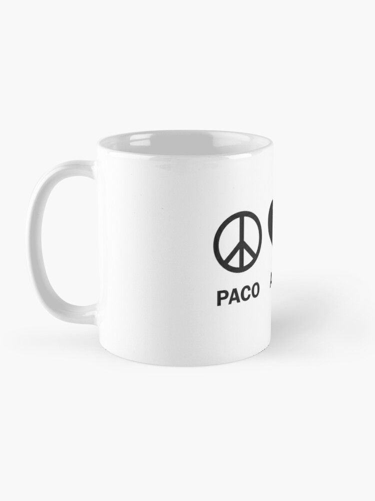 Thumbnail 3 of 6, Coffee Mug, Paco, Amo, Espero - Nigra designed and sold by makisdiras.