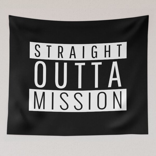 Item preview, Straight Outta Mission Texas designed and sold by Teelogic.