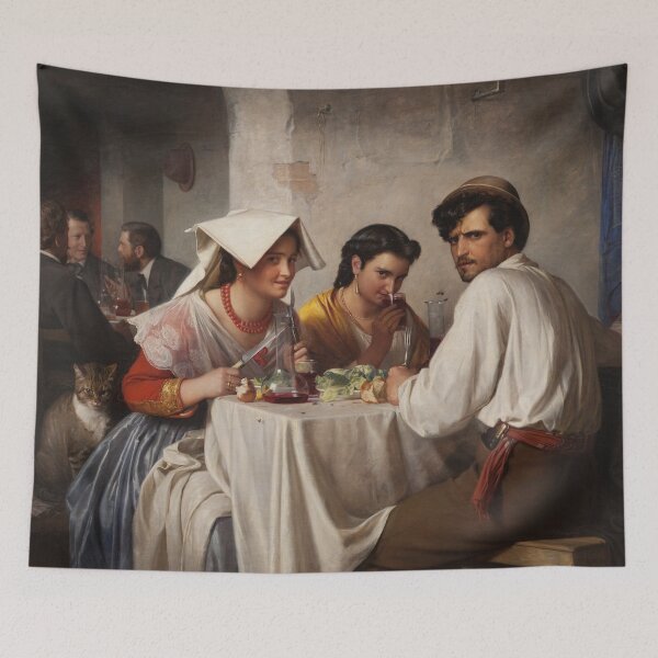 Item preview, Roman Osteria by Carl Bloch designed and sold by mattpanta.