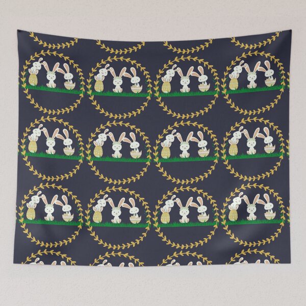 Item preview, Easter Bunnies on Grass designed and sold by Little Store On Keedonwood.