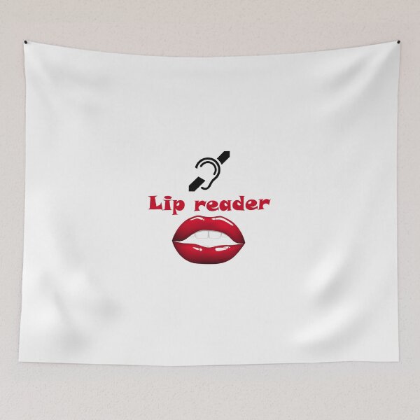 Item preview, Lip Reader - Deaf Culture designed and sold by smailjr.