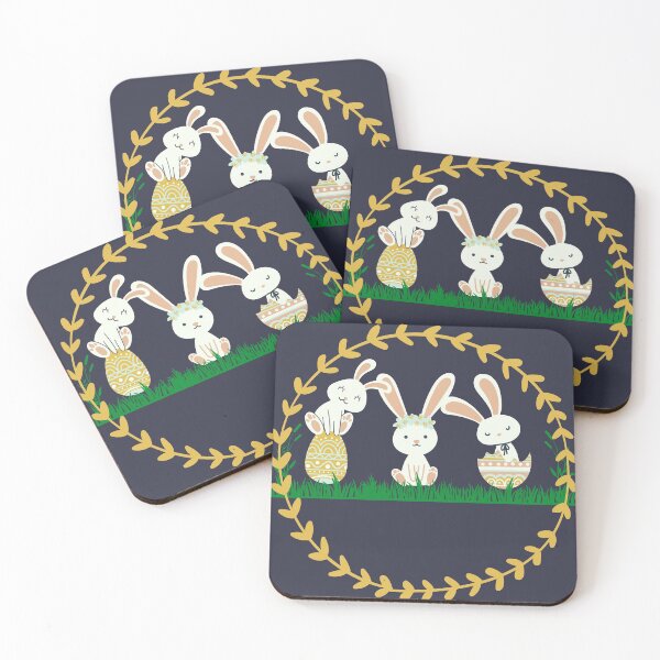 Item preview, Easter Bunnies on Grass designed and sold by Little Store On Keedonwood.