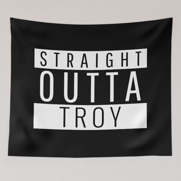 Item preview, Straight Outta Troy Michigan  designed and sold by Teelogic.