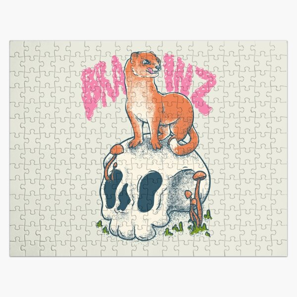 Lovely ferrets Jigsaw Puzzle by belettelepink