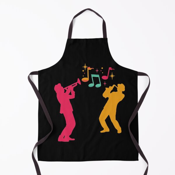 Item preview, Trumpet and Saxophone player image designed and sold by RogerWBDesigns.