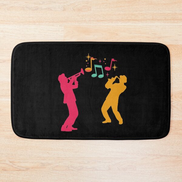 Item preview, Trumpet and Saxophone player image designed and sold by RogerWBDesigns.