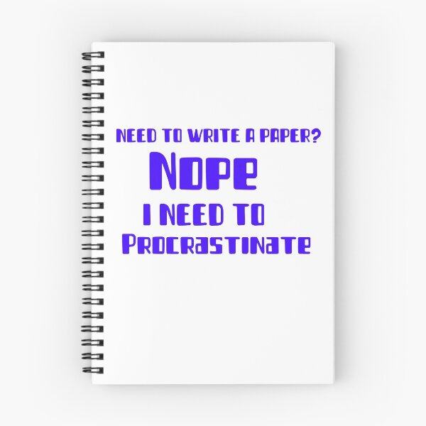Item preview, I Need To Procrastinate  designed and sold by Poly-Sci-Store.
