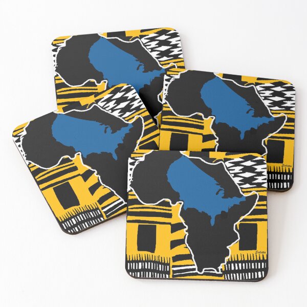 Item preview, African American Map designed and sold by MugsNstuff Live Love Create!.