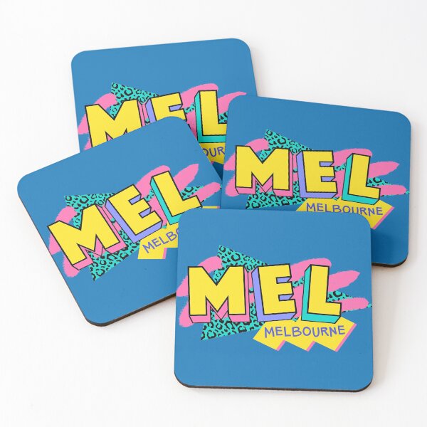 Item preview, Melbourne Retro 90s Logo designed and sold by SLAG-Creative.