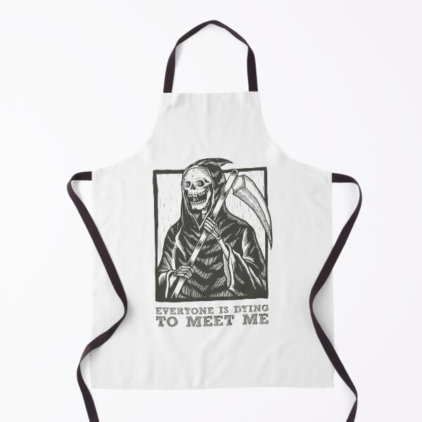 Item preview, The Grim Reaper - Gothic drawing design of grim reaper with sickle designed and sold by crazycollective.