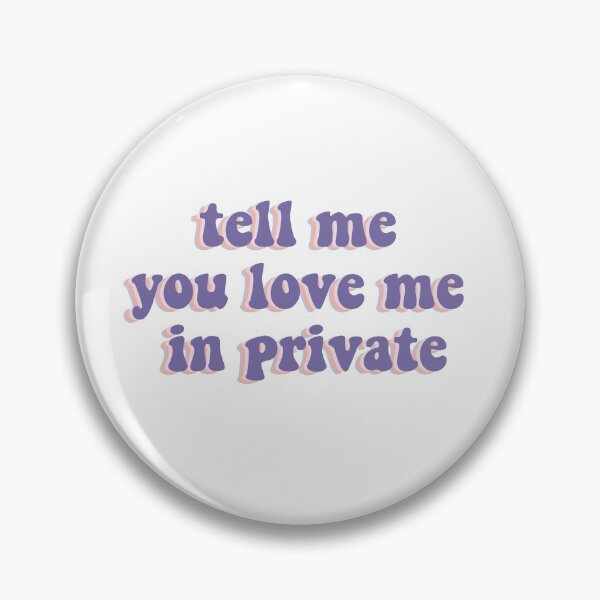 Item preview, Tell Me You Love Me | Groovy Lettering designed and sold by Sarahelena Barrios.