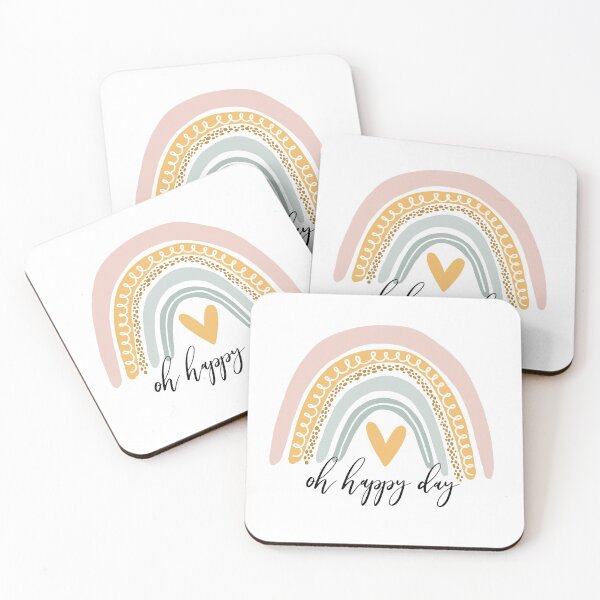 Item preview, Oh happy day rainbow design designed and sold by Cait & Olivia.