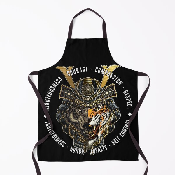 Item preview, Bushido Wolf/Tiger Clan Split designed and sold by MaddFictional.