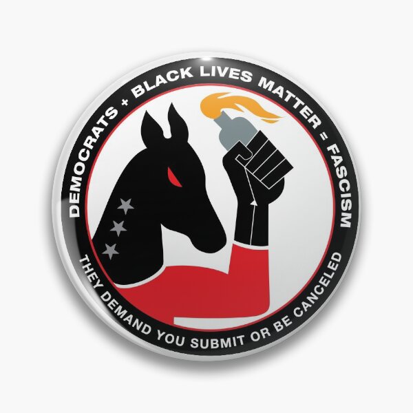 Artikelvorschau, Demokraten plus BLM sind gleich Faschismus entworfen und verkauft von redbruhl.