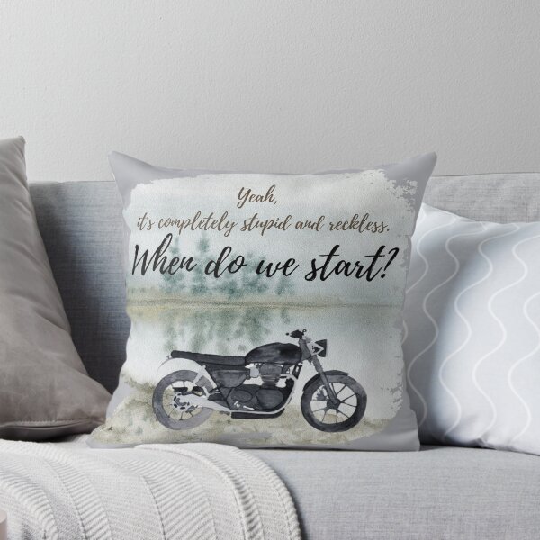 Item preview, Jacob quote - Stupid and reckless - Twilight New Moon designed and sold by SecretMeadow.
