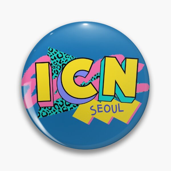 Item preview, Seoul, South Korea Retro 90s Logo designed and sold by SLAG-Creative.